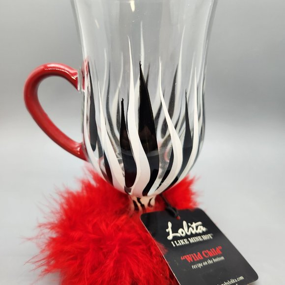 Lolita - Coffee Mug - Wild Child - Hand Painted - 9 oz - New in Box (Only 1 left - Picture 2 of 2